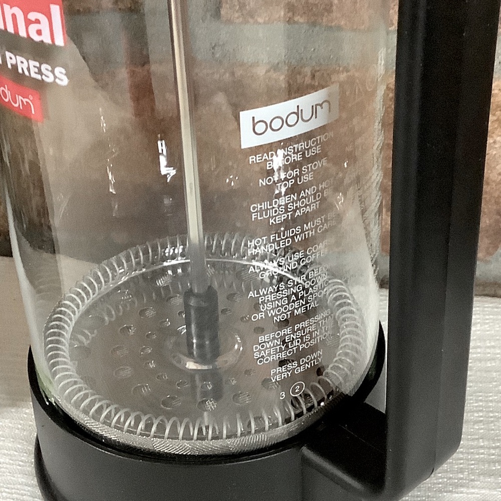 BODUM French Press Brazil 8-Cup Coffee Maker - Picture 3 of 7